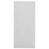 Light Grey Filing Cabinet - Durable Steel 90x46x103 cm