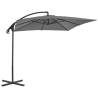 Cantilever Umbrella 250x250 cm Anthracite - Stylish Shade Solution