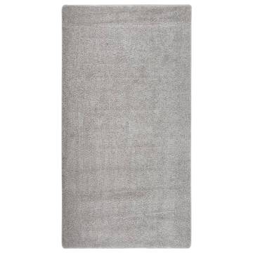 Shaggy Rug Light Grey 80x150 cm - Anti Slip & Soft Comfort