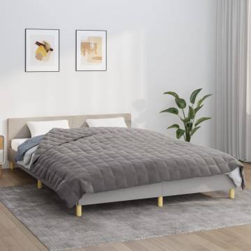 Weighted Blanket Grey 200x220 cm - Sleep Comfort | HipoMarket