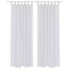 White Sheer Curtain 140 x 245 cm 2 pcs Colour white Size 140 x 245 cm Quantity in Package 2 