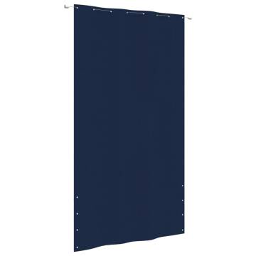 Blue Balcony Screen 160x240 cm - Water-Resistant Oxford Fabric