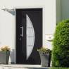 Front Door Anthracite 108x208 cm Colour anthracite outside / white inside Size 108 x 208 cm Quantity in Package 1 Model left + pull handle 