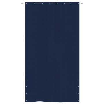 Blue Balcony Screen 160x240 cm - Water-Resistant Oxford Fabric