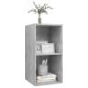 Wall-mounted TV Cabinet Concrete Grey | Stylish Storage Solution