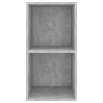 Wall-mounted TV Cabinet Concrete Grey | Stylish Storage Solution