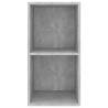 Wall-mounted TV Cabinet Concrete Grey | Stylish Storage Solution