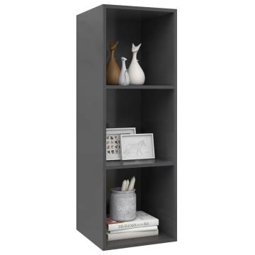 Wall-mounted TV Cabinet Grey - Stylish Storage Solution