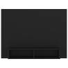 Elegant Wall TV Cabinet - Black 120x23.5x90 cm | HipoMarket