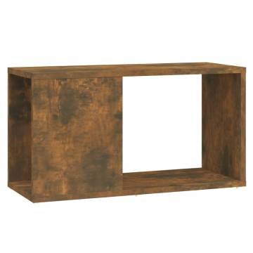 Elegant Smoked Oak TV Cabinet - 60x24x32cm | HipoMarket