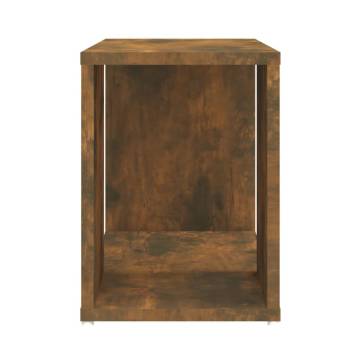 Elegant Smoked Oak TV Cabinet - 60x24x32cm | HipoMarket