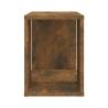 Elegant Smoked Oak TV Cabinet - 60x24x32cm | HipoMarket