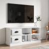 TV Cabinet High Gloss White 102x35.5x47.5 cm Engineered Wood Colour high gloss white Quantity in Package 1 Width 102 cm 