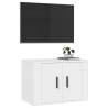 Wall Mounted TV Cabinet White - 57x34.5x40 cm | HipoMarket