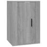 Wall Mounted TV Cabinet Grey Sonoma | Stylish & Practical