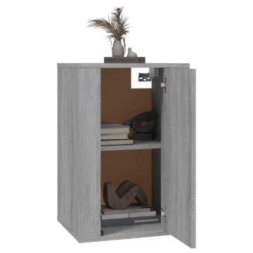 Wall Mounted TV Cabinet Grey Sonoma | Stylish & Practical