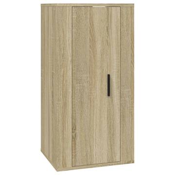 Wall Mounted TV Cabinet Sonoma Oak - Stylish & Practical