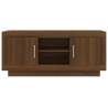 Brown Oak TV Cabinet | Stylish & Practical 102x35x45 cm