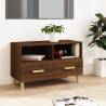 TV Cabinet Brown Oak 80x36x50 cm Engineered Wood Colour brown oak Quantity in Package 1 