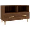 Stylish Brown Oak TV Cabinet - 80x36x50 cm | HipoMarket