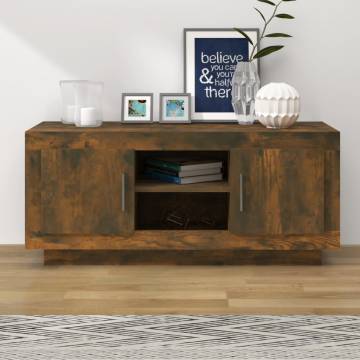 Stylish Smoked Oak TV Cabinet - 102x35x45 cm | HipoMarket