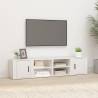 TV Cabinets 2 pcs White 80x31.5x36 cm Engineered Wood Colour white Quantity in Package 2 