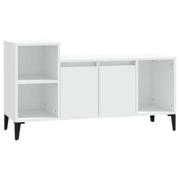 Stylish White TV Cabinet - 100x35x55 cm | Hipomarket