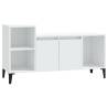 Stylish White TV Cabinet - 100x35x55 cm | Hipomarket