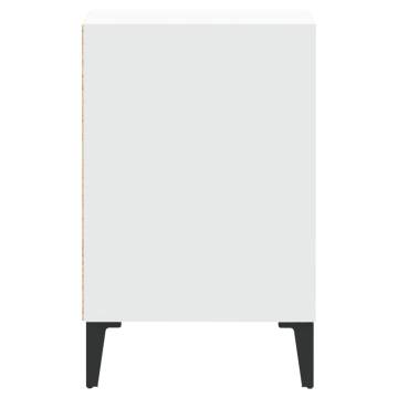 Stylish White TV Cabinet - 100x35x55 cm | Hipomarket