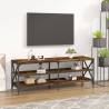 TV Cabinet Smoked Oak 140x40x50 cm Engineered Wood Colour smoked oak Quantity in Package 1 