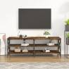 TV Cabinet Smoked Oak - Industrial Design 140x40x50 cm