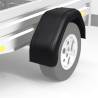 2x Mudguard for Trailer Wheels - High-Quality Protection