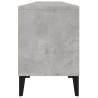 Stylish Concrete Grey TV Cabinet - 150x30x44.5 cm | HipoMarket