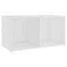 Stylish White TV Cabinets - 2 Piece Set | HipoMarket