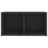 Stylish Grey TV Cabinets - 2 pcs | Engineered Wood | Hipomarket