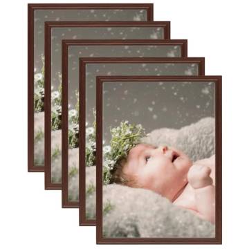 Photo Frames Collage 5 pcs - Dark Red 13x18 cm | HipoMarket