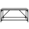 Elegant Grey Sonoma Coffee Table | 75x50 cm | HipoMarket