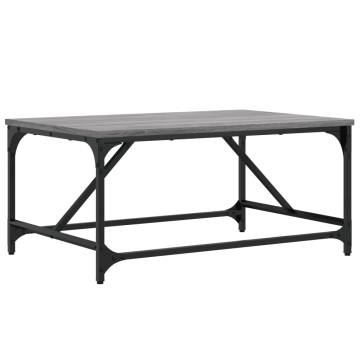 Elegant Grey Sonoma Coffee Table | 75x50 cm | HipoMarket