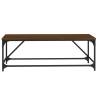 Elegant Brown Oak Coffee Table - 100x50x35 cm | HipoMarket