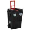 Toolbox Trolley Black and Red Polypropylene Colour black and silver Quantity in Package 1 Number of 