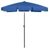 Beach Umbrella Azure Blue 180x120 cm Colour azure blue Size 180 x 120 cm Quantity in Package 1 