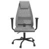 Office Chair Grey Mesh Fabric and Faux Leather - Find Comfort