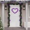 Christmas Balls Garland Purple 175 cm Polystyrene Colour purple Quantity in Package 1 