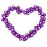 Purple Christmas Balls Garland 175 cm | Shatterproof Decor