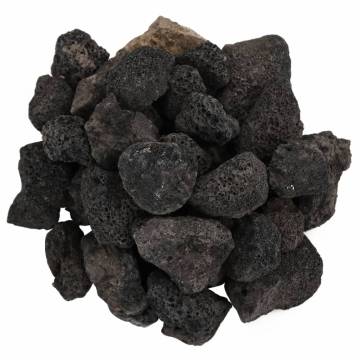 Volcanic Rocks 10 kg Black 3-5 cm for Aquariums & Gardens