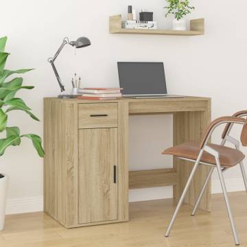 Sleek Desk Sonoma Oak 100x49x75 cm - Elegant & Durable