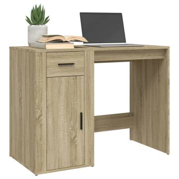 Sleek Desk Sonoma Oak 100x49x75 cm - Elegant & Durable