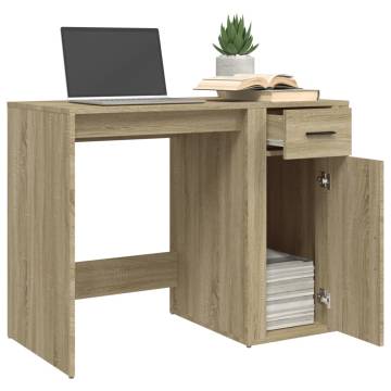 Sleek Desk Sonoma Oak 100x49x75 cm - Elegant & Durable