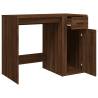 Elegant Brown Oak Desk - 100x49x75 cm - Hipomarket UK