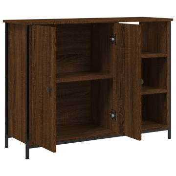 Classic Brown Oak Sideboard - 100x33x75 cm | HipoMarket